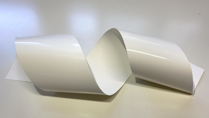 Flexible composite electrolyte sheet for Li-metal batteries.