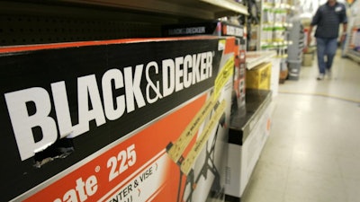 Black & Decker Workmate bench displayed in Little Rock, Ark., Nov. 3, 2009.