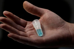 Preservation solution at Spectrum DNA in Draper, Utah, April 3, 2020.