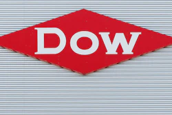 Dow corporate logo, Aug. 2, 2019.