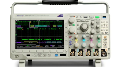 Tektronix has introduced a CAN FD protocol trigger, decode, and search solution for its MDO3000 and MDO4000C Series of mixed domain oscilloscopes,