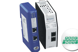 Anybus gateways for PROFINET IRT from HMS Industrial Networks.