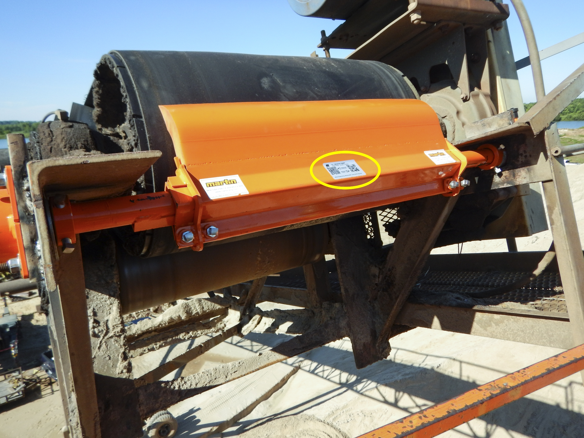 Martin Engineering has introduced data tracking and analysis codes on conveyor belt cleaners.