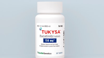 Breast cancer drug Tukysa developed by Seattle Genetics.