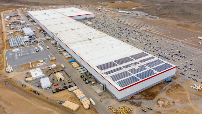 Tesla factory, Sparks, Nev., March 2019.