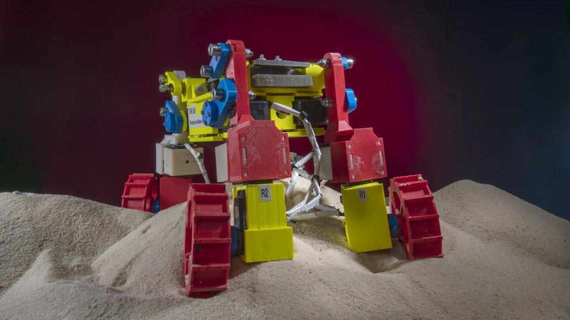 Planetary Pasta Rovers Planetary Rover 'Wiggles' to Avoid Sand Traps | Design and Development ...