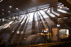 Steel factory in Hayange, France, April 7, 2017.