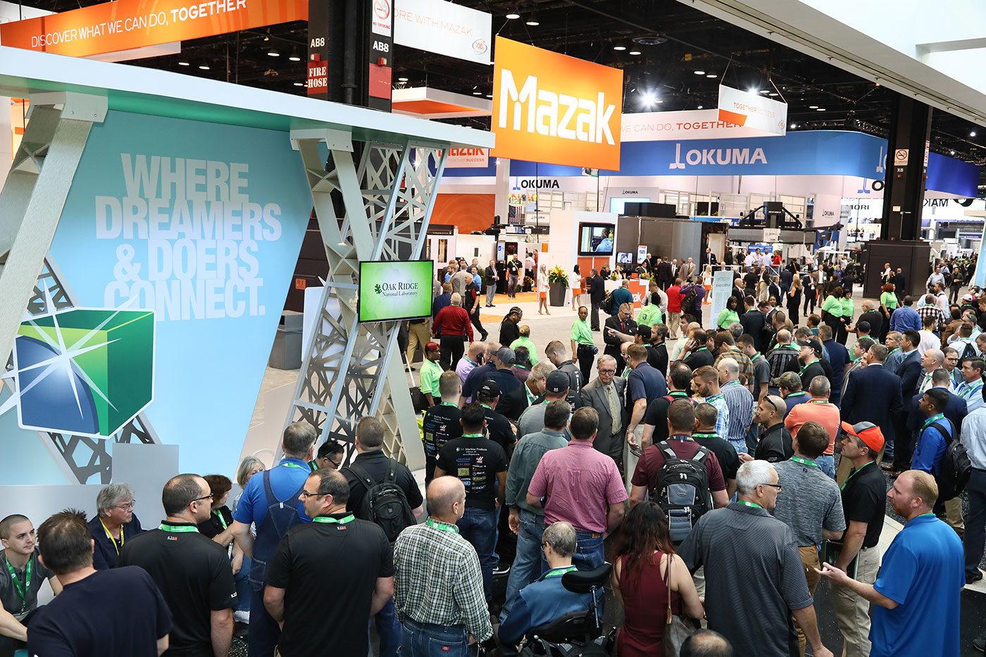 Photo taken during IMTS 2018 in Chicago, IL.