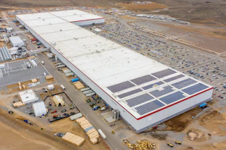 Tesla factory, Sparks, Nev., March 2019.