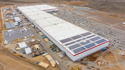 Tesla factory, Sparks, Nev., March 2019.
