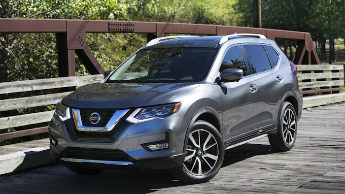 A 2018 Nissan Rogue.