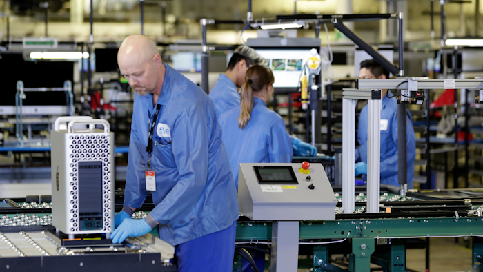 Apple manufacturing plant in Austin, Texas, Nov. 20, 2019.
