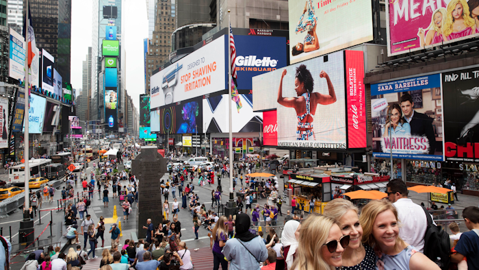 Times Square, New York, June 20, 2019.