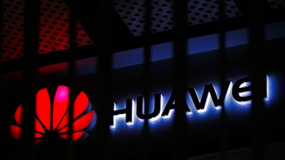 Huawei retail shop in Beijing, March 8, 2019.