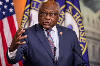 House Majority Whip James Clyburn, D-S.C., during a news conference on Capitol Hill, May 27, 2020.