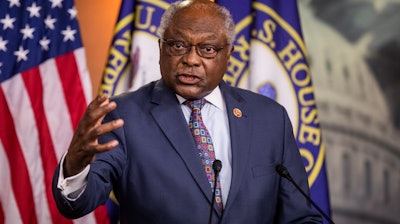 House Majority Whip James Clyburn, D-S.C., during a news conference on Capitol Hill, May 27, 2020.