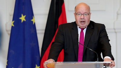 German Economy Minister Peter Altmaier at a press conference in Berlin, June 4, 2020.