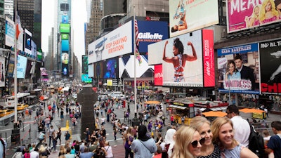 Times Square, New York, June 20, 2019.