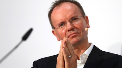 Wirecard CEO Markus Braun at the company's earnings press conference in Munich, April 25, 2019.