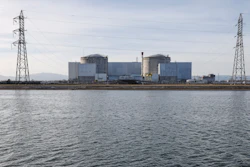 Nuclear complex in Fessenheim.