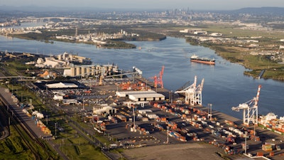 Port of Brisbane, Australia.