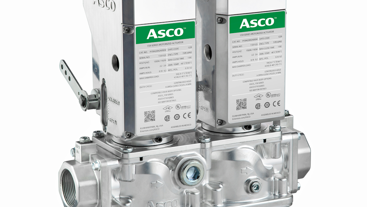 Gas Valve And Motorized Actuator From Emerson Design And Development Today