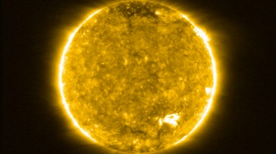 Image of the Sun provided by the European Space Agency, July 16, 2020.