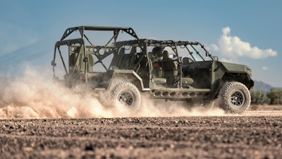 GM Defense’s solution to the Army’s next-gen transportation needs is based off the 2020 Chevrolet Colorado ZR2 midsize truck.