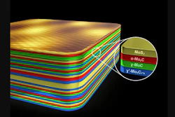 Layers of molybdenum carbide and molybdenum sulfide allow superconductivity at 50% higher temperatures.