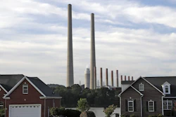 Smokestacks at the Kingston Fossil Plant, Kingston, Tenn., Aug. 7, 2019.