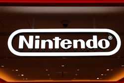 Nintendo sign at the company's official store in Tokyo, Jan. 23, 2020.