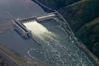 The Lower Granite Dam near Colfax, Wash., May 15, 2019.