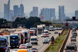 Highway in Frankfurt, Germany, Aug. 4, 2020.