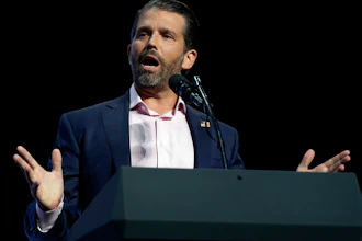 Donald Trump Jr. at Dream City Church in Phoenix, June 23, 2020.