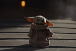 This image released by Disney Plus shows a scene from 'The Mandalorian.'