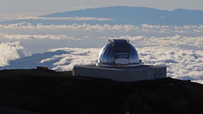 Telescope at the summit of Mauna Kea, Hawaii, July 14, 2019.