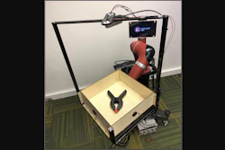 Carnegie Mellon researchers devised an apparatus called Tilt-Bot to build a collection of actions, video and sound to improve robot perception.