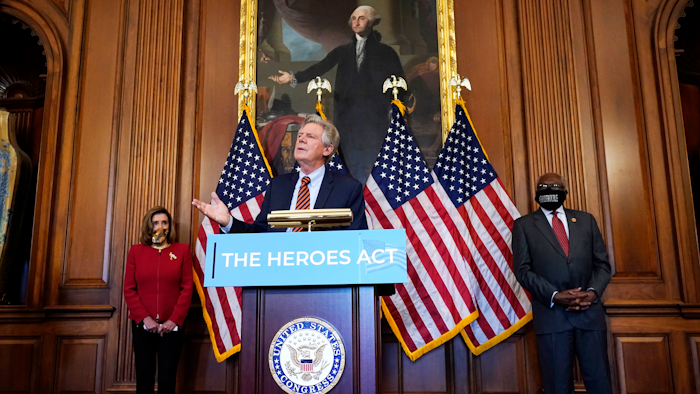 Rep. Frank Pallone, D-N.J., and chairman of the House Energy and Commerce Committee, during a news conference on Capitol Hill, Sept. 17, 2020.