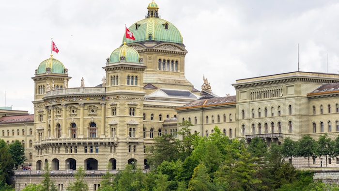 Parliament building, Bern, Switzerland.