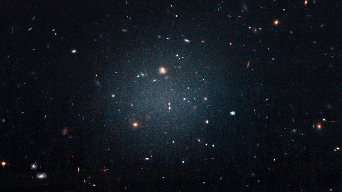 Image of the NGC 1052-DF2 galaxy from NASA's Hubble Space Telescope.