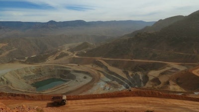 A 2012 courtesy photo of the Dolores gold and silver mine, run by Canadian company Pan American Silver, Madera, Mexico.