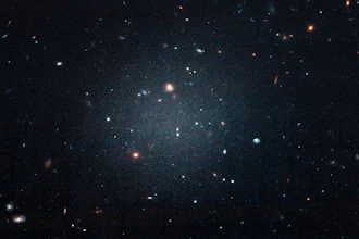 Image of the NGC 1052-DF2 galaxy from NASA's Hubble Space Telescope.