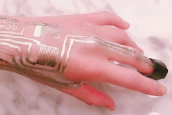Printed sensors with a novel layer to help bond the metallic components.