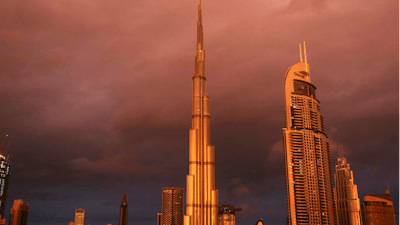 The Burj Khalifa, Dubai, Nov. 26, 2018.