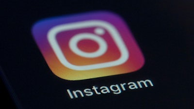 Instagram app icon on a mobile device in New York, Aug. 23, 2019.