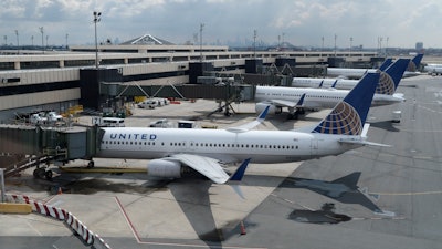 United Airlines planes at Newark Liberty International Airport, Newark, N.J., July 1, 2020.