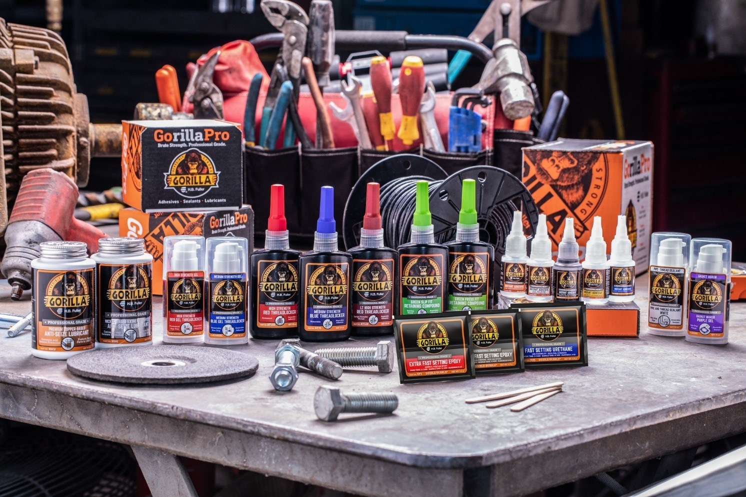 Gorilla Professional Grade Product Line