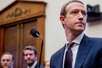 Facebook CEO Mark Zuckerberg speaks at Georgetown University in Washington, Oct. 17, 2019.