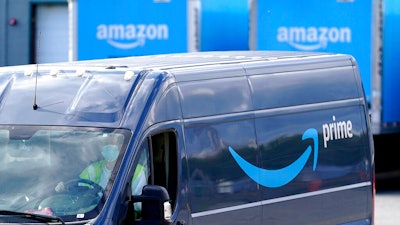 Amazon Prime delivery van, Dedham, Mass., Oct. 1, 2020.