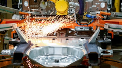 Machines at Ford's Chicago Assembly Plant in Chicago, June 24, 2019.